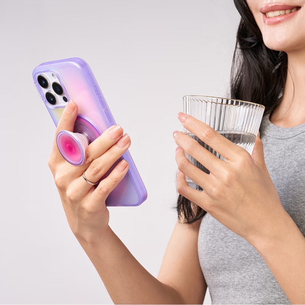 PopSocket Lavender Phone Case with Grip | iPhone 14 Plus